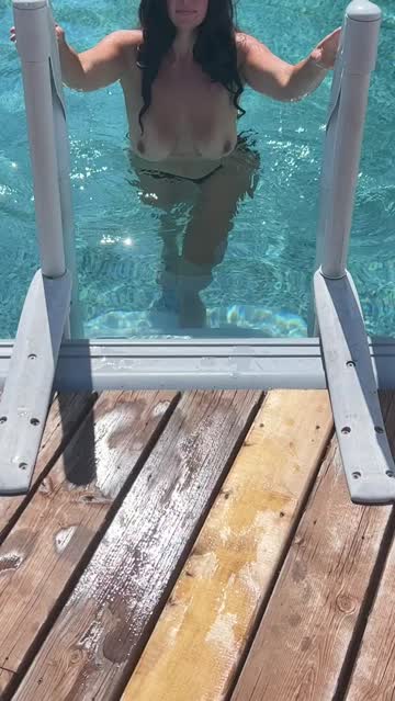 would you fuck me on the side of the pool?