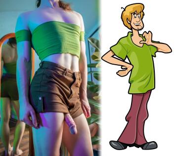 oh man, scoob... i turned into a femboy again