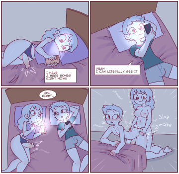 pleasant insomnia - at night the dickgirl fucks the guy, futa on male