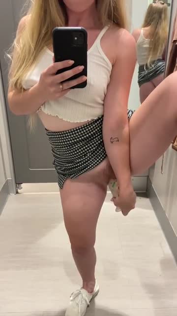 always be quiet when fucking yourself in target