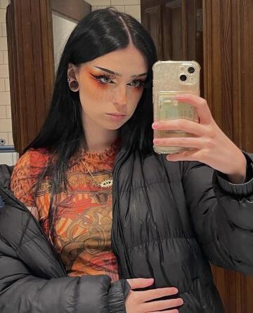 i know this sub is no-nudity, but do you welcome a fully dressed alt girl?