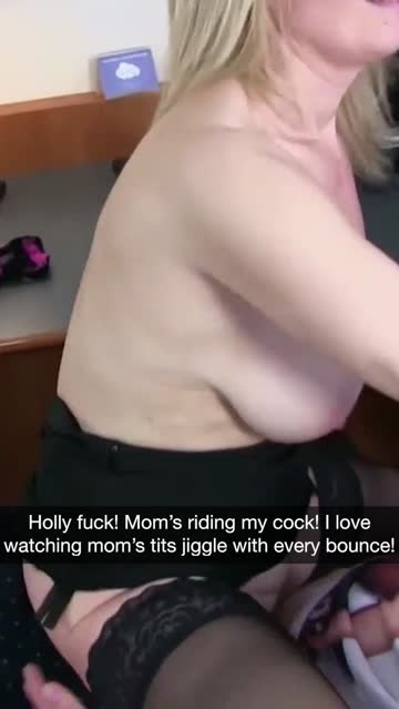 jerking off with mom's panties