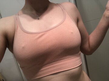 another day teasing at the gym