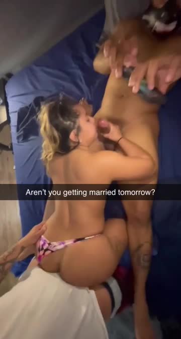 fucked his fiancé. what a slut 🤷‍♂️