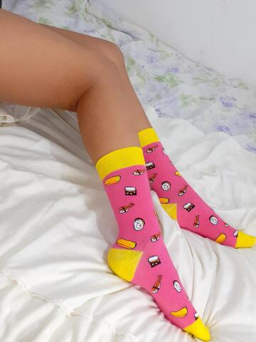 who likes colorful socks???