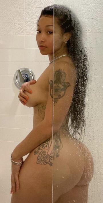 who wants to take a shower with me