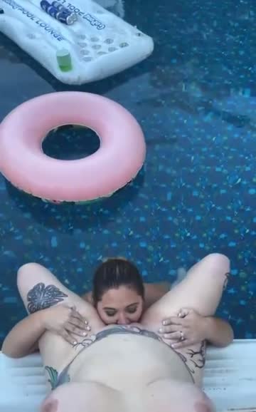 we always find a way to get naughty at the pool!