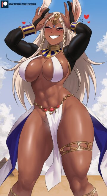 egyptian goddess miruko (echo saber) [my hero academia]