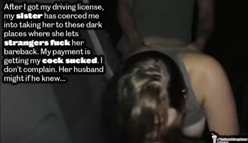 i am just my sister’s driver…