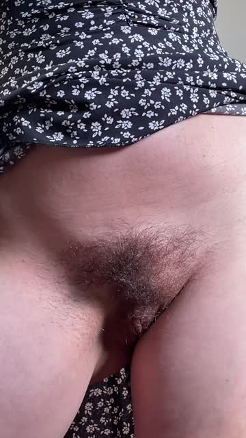would you be surprised to see a hairy pussy under my dress?