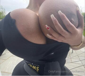 candy has so much tit