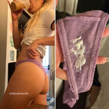 ovulation thongs from a gym babe 💦