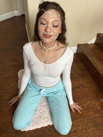 my reward after sucking cock ;)