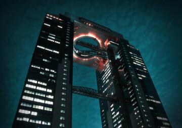 the mysterious umeda sky tower in osaka