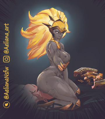 dawnbreaker facesitting [aeliana]