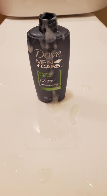 [proof] cum in your soap/shampoo