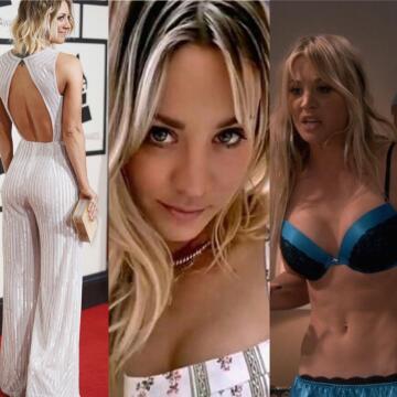 kaley cuoco needs a weekend of raunchy fun with a couple of bi buds.