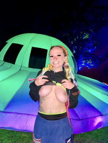 out of this world titties at sound haven