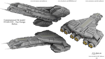 stargate - commissioned model (helios) - 2021 by ryan begemann