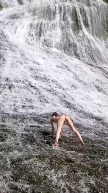 naughty nymph-o shaking her ass all over nature's playground💦🧚‍♀️😋