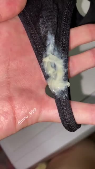 [selling] creamy g-strings💦 kik: dinna999 (serious inquires only)