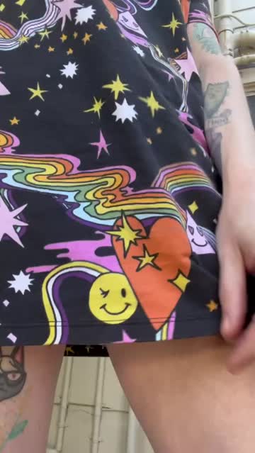 peed through my panties under my dress