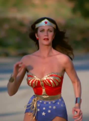 lynda carter - wonder woman is here to save the day