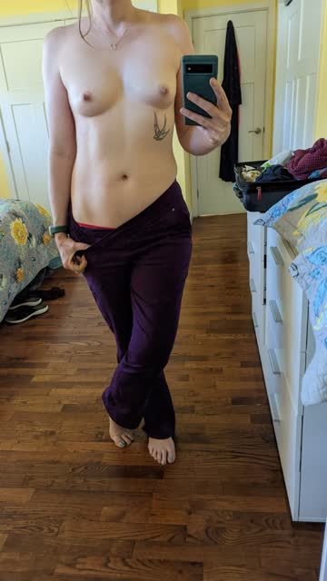 i got some great new lingerie and thought it would go well with purple. yeah?