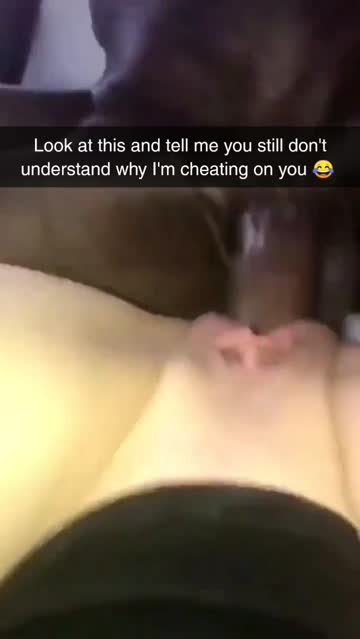 your gf has never had a real man's cock before, admit it, she deserves to be fucked until she can't stand up.