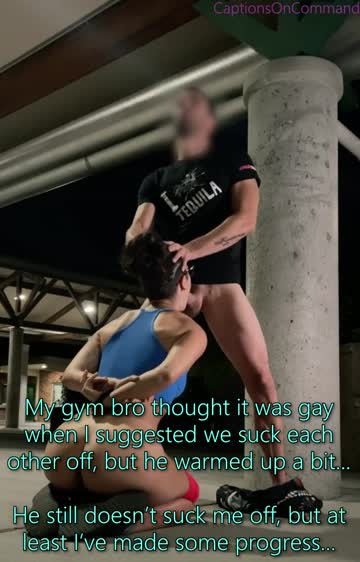 my gym buddy is so insecure sometimes...