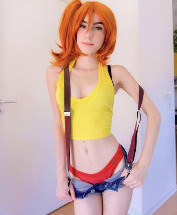 misty cosplay from pokémon by angelqu33n