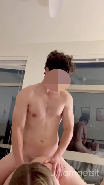 it's so hot watching my bf fuck our friend