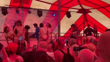 round 1 gathering of the juggalos wet t-shirt contest
