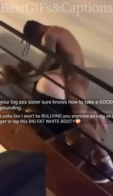 your sister's payment for me not to bully or beat you up at school