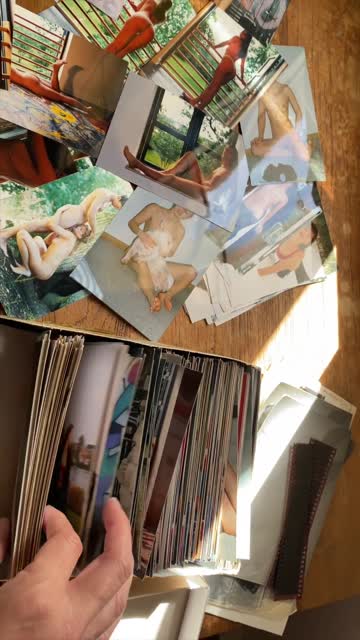 i love looking though my adult album since 1994, it's almost retro and i hope it's ok to share it with you here nsfw