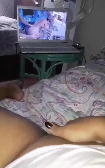 horny wife watch porn