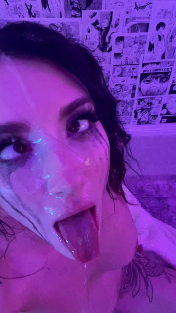 completely covered in spit [oc]