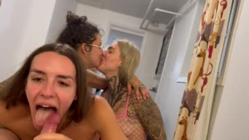 wanna get sucked by a trans girl and her besties?