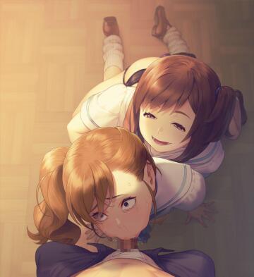 [hentai] now we’re 18 i can show you how to get straight as. your parents will be so proud.