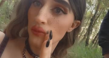 would you let a trans girl like me suck you outside?