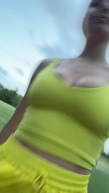 strolling in the park