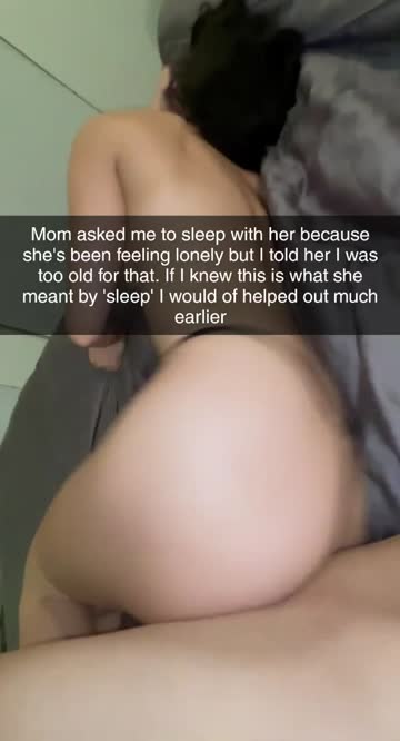 mom's been feeling so lonely