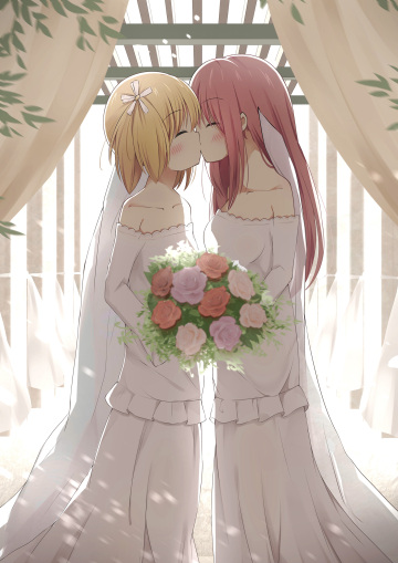 wedding kiss [sakura trick]