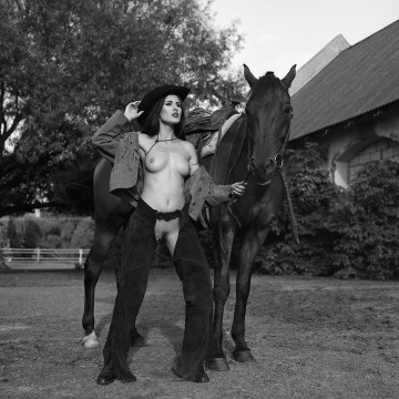 western style [b&w]