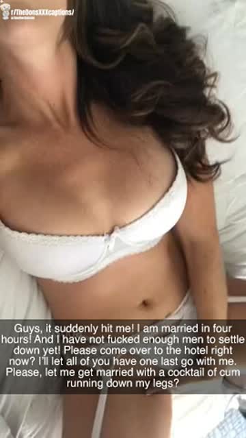 my best man showed me this message from my bride the day after our wedding