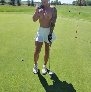missed the putt so next hole is bottomless too for me