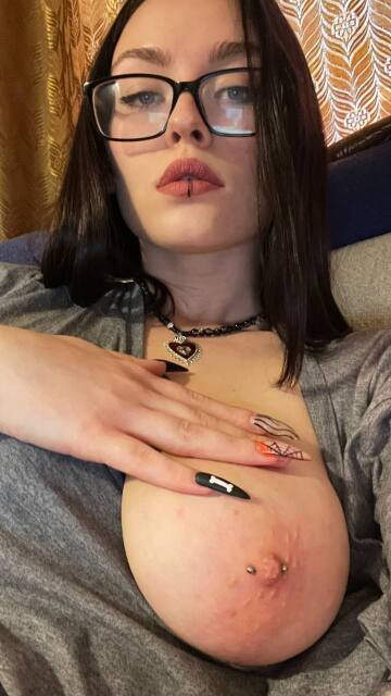 i just want you to enjoy my big pierced tits