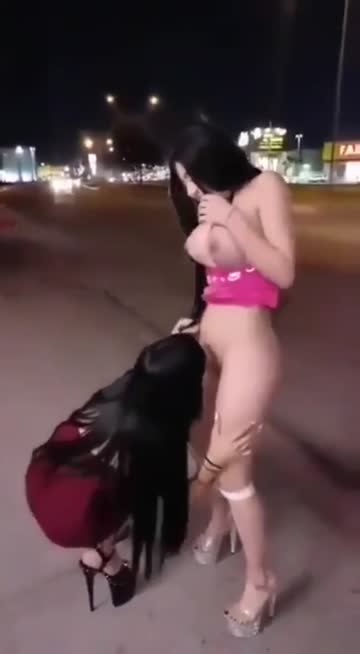 sluts in the street