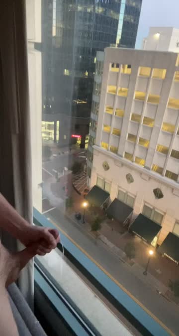 [proof] cum in a hotel bed or window