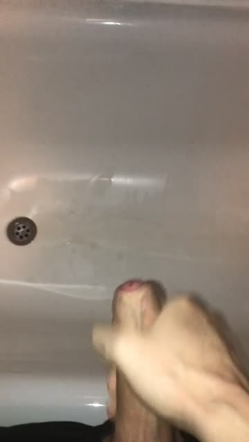[proof] cum in bathtub.